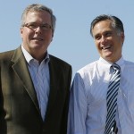 Romney y Bush discuten en Utah el camino hacia 2016