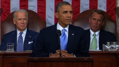 Presidente Barack Obama en su discurso del Estado de la Union Americana de Enero 20 del 2015