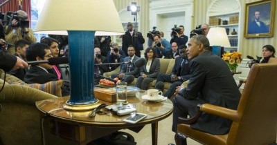 Obama se reune con Dreamers