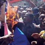 Ramón Ceballo condena quema de bandera dominicana