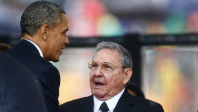  Barack Obama y Raul castro