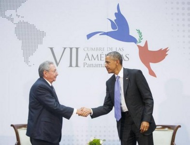 Obama y Castro encuentro historico cumbre de las Americas