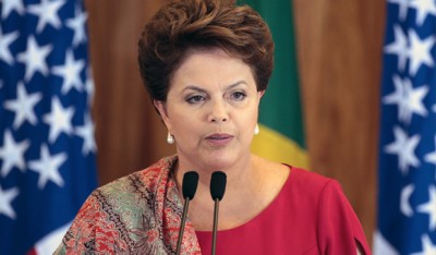 Dilma Rousseff  presidenta de Brasil