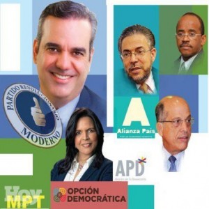 Principales lideres de la oposicion dominicana