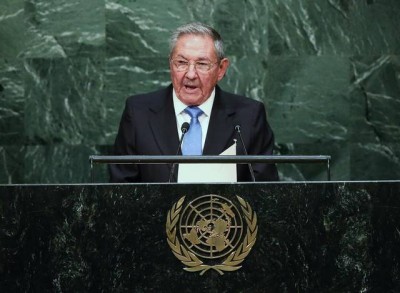 Raúl Castro reclama en la ONU un fin del embargo sin condiciones