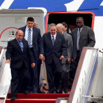 Raúl Castro llega a NY para hablar en la ONU
