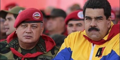 Diosdado Cabello y Nicolas maduro, principales responsables del regimen dictatorial en Venezuela