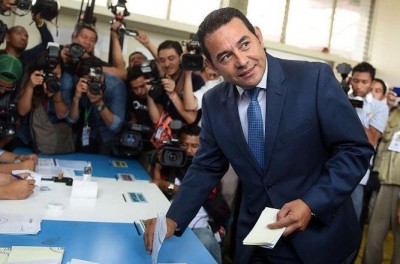 El comediante Jimi Morales presidente elcto de Guatemala