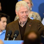 Bill Clinton en campaña por Hillary en Iowa