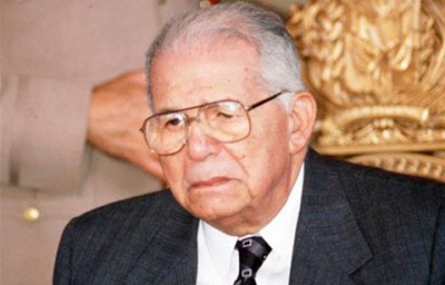 Dr. Joaquien Balaguer ex presiente de la Republica Dominiana