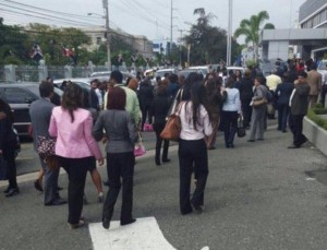 Evacuan edificio “El Huacal” Gran Panico en los alrededores