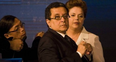 Fotografía de archivo de Joao Santana junto a la presidenta de Brasil, Dilma Rousseff. (Marlene Bergamo)