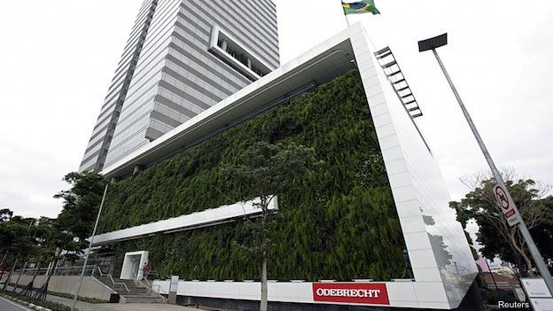 Odebrecht, el gigante brasileño de la construcción, está en la mira de los investigadores por el caso de sobornos en Petrobras.