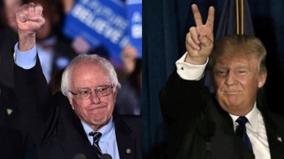 Trump y Sanders ganadores de New Hampshire