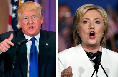 Donald Trump y Hillary Clinton se acercan a la nominación