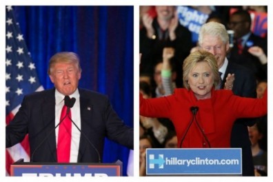  Candidatos Donald Trump y Hillary Clinton
