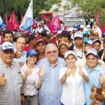 Carolina Mejía proclama en Santiago cambio va