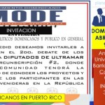 Puerto Rico: Anuncian 2do Debate Político con candidatos diputado ultramar