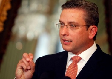 El gobernador de Puerto Rico, Alejandro García Padilla