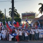 PRM y aliados realizan exitoso bandereo en Miami