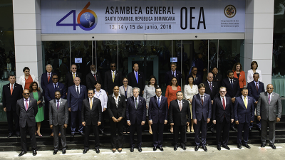 Concluye 46 Asamblea de la OEA con declaración de Santo Domingo