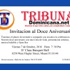 Boleta de entrada a la Cena de Gala de Tribunadominicana
