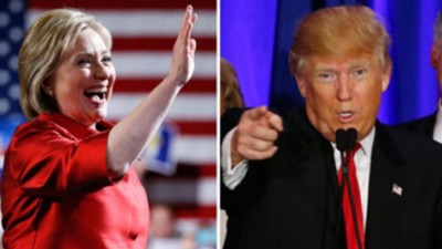  Hillary Clinton y Donnald Trump candidatos a la presidencia de EEUU