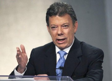 Juan Manuel Santos presidente de Colombia