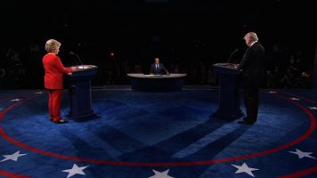  Primer debate presidencial Clinton Trump
