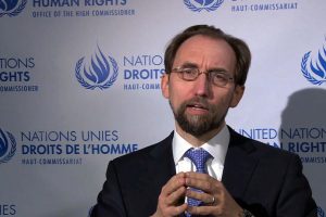 Zeid Ra'ad Al Hussein, comisionado de la ONU para los Derechos Humanos