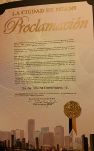 Proclama a Tribuna Dominicana