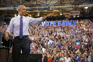 Obama urge a los votantes en Miami impedir la llegada de Trump a la Casa Blanca