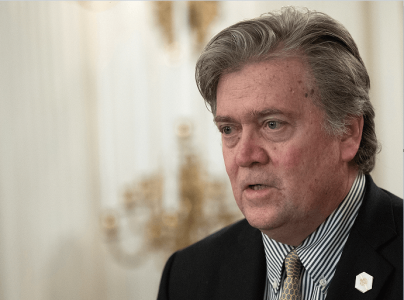 El estratega jefe de la Casa Blanca, Steve Bannon