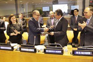 República Dominicana entrega a El Salvador presidencia Pro tempore de CELAC