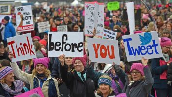 “Las mujeres lideramos la oposición al gobierno de Trump”