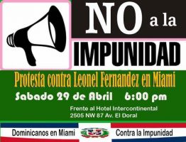 Dominicanos e Miami repudiarán presencia de Leonel Fernández en Florida
