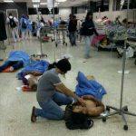 En Venezuela bombas lacrimógenas afectaron a pacientes del Materno Infantil de El Valle
