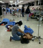 En Venezuela bombas afectan hospital de embarazadas y niños