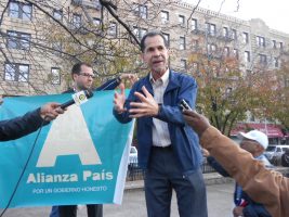 Alianza Pais demandó del gobierno dominicano destitución embajador alterno Francis Lorenzo