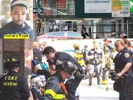 Dominicanos NY pudieron ser arrollados durante accidente Times Square
