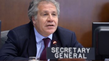 Secretario de la OEA Luis Almagro: Propuesta de constituyente es inconstitucional y fraudulenta