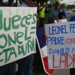 Protestan en Miami contra Leonel Fernandez