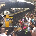 11 heridos durante incendio estación de tren en Alto Manhattan