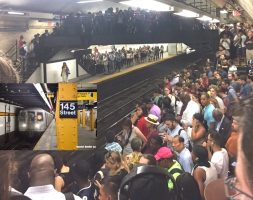 11 heridos durante incendio estación de tren en Alto Manhattan