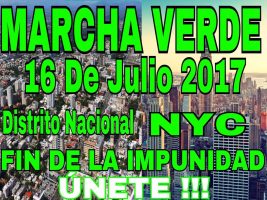 Anuncian Marcha Verde en Nueva York