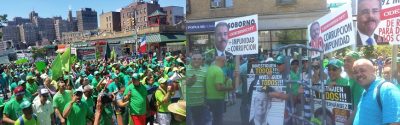 Más de cinco mil dominicanos en NY participaron Marcha Verde