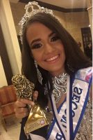 Mayra ALendra, ganadora del segundo lugar de Miss Teen