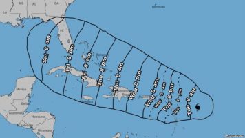  Huracán Irma trayectoria