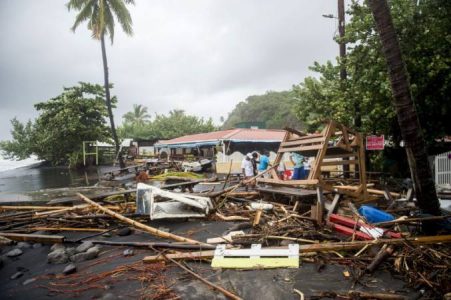 Huracán María debasta a Puerto Rico
