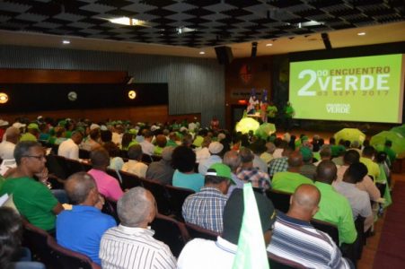 Participando en la 2da asamblea nacional del movimiento Marcha Verde